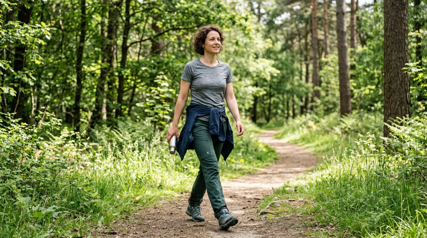 Procházka přírodou jako každodenní wellness aktivita